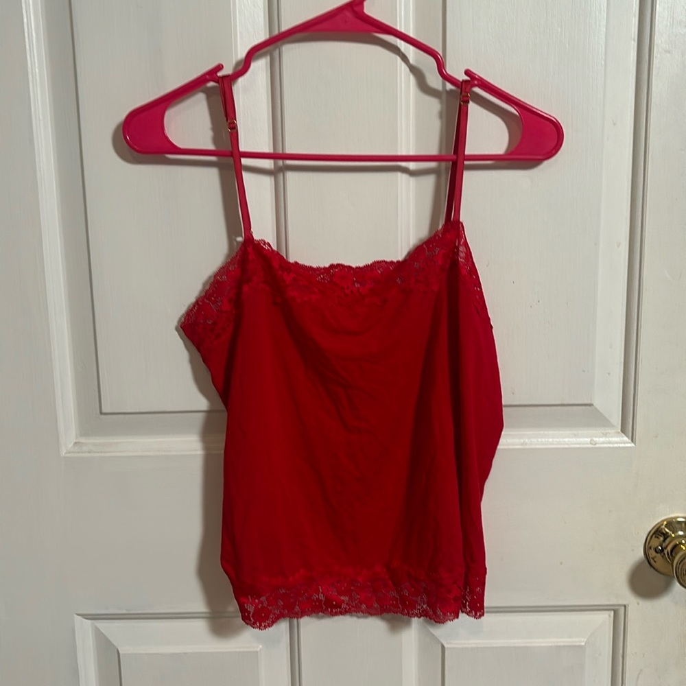 Red Lace Night Shirt